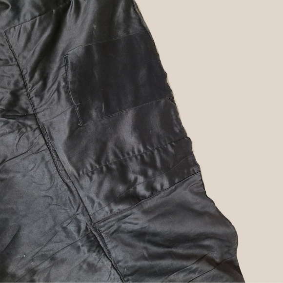 Antique Victorian black fur carraige lap blanket. - Picture 4 of 4